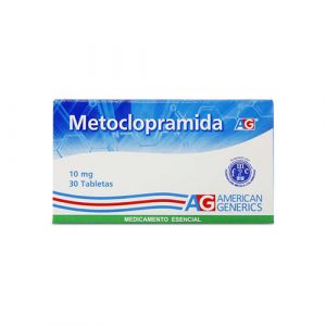 METOCLOPRAMIDA 10 MG AME GEN CAJA X 30 TABS Farmavida Droguería