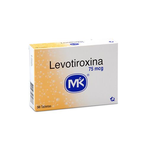 LEVOTIROXINA 75 MCG MK CAJA X 50 TABS Farmavida Droguería Online