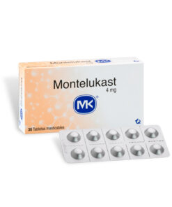 MONTELUKAST 4 MG MK CAJA X 30 TABS