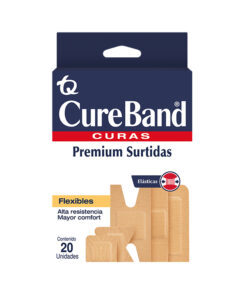 CURITAS CUREBAND PREMIUM ELAST ICAS X 20 UNDS