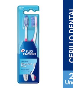 CEPILLO FLUOCARDENT BLANCURA MAX X 2 UNDS