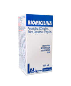 BIOMICILINA 400/57 MG SUSP. FCO X 100 ML