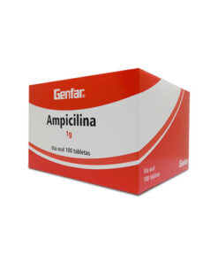 AMPICILINA 1 GR GENFAR CAJA X 100 TABS