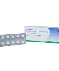 LAMICTAL 50 MG ** CAJA X 30 TABS