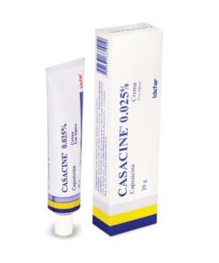 CASACINE 0.025% CREMA TUBO X 20 GR