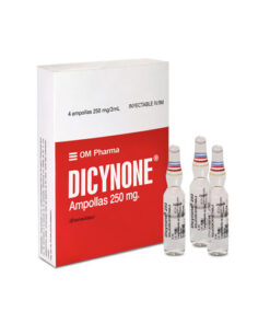 DICYNONE 250 MG/2ML CAJA X 4 AMPS