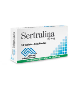 SERTRALINA 50 MG COLMED CAJA X 10 TABS