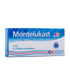 MONTELUKAST 4 MG A.G. CAJA X 10 TABS
