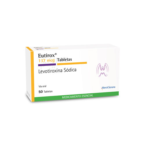 Eutirox 137 Mcg Caja X 50 Tabs Farmavida Droguería Online Salud Y