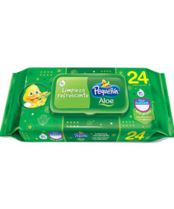 TOALLITAS PEQUENIN ALOE BOLSA X 24 UNDS