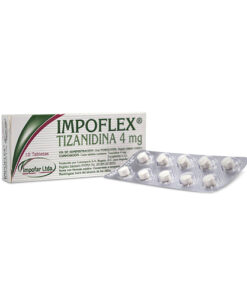 IMPOFLEX 4 MG (TIZANIDINA) CAJA X 10 TABS