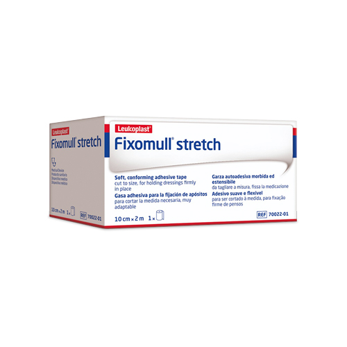 Fixomull Stretch Garza Autoadesiva morbida 2m x 10cm