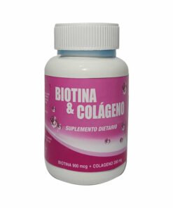 BIOTINA 900 MGC +COLAGENO COMERLAT FCO X 60 CAPS