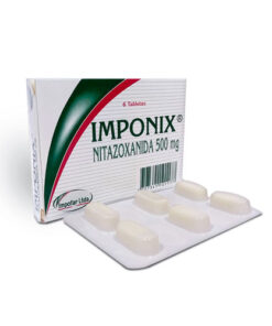IMPONIX 500 MG (NITAZOXANIDA) CAJA X 6 TABS