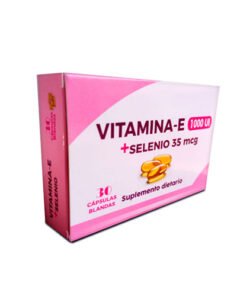 VITAMINA E 1000 +SELENIO COMERLAT CAJA X 30 CAPS
