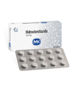 HIDROCLOROTIAZIDA 12.5 MG MK CAJA X 30 TABS