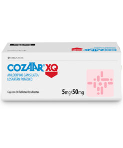 COZAAR XQ 5/50 MG CAJA X 30 TABS