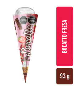 HELADO BOCATTO CONO FRESA X 93 GR
