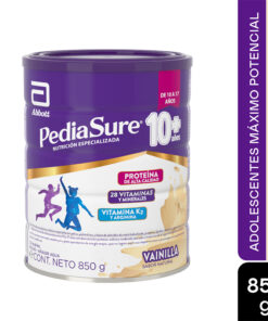 PEDIASURE 10+ VAINILLA LATA X 850 GR