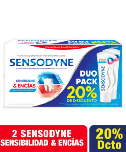 CREMA DENT.SENSODYNE SENS&ENCI PRE/ESP 2 UNDS X 100 GR