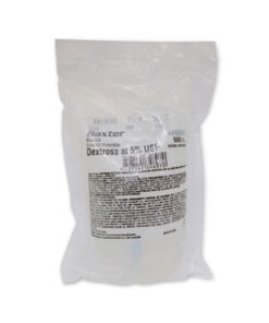 DEXTROSA  5% A.D. BAXTER BOLSA X 500 ML