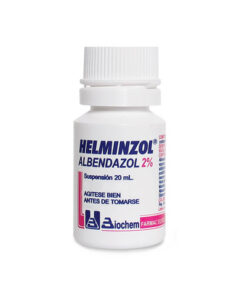 HELMINZOL SUSP FCO X 20 ML