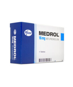 MEDROL 16 MG CAJA X 14 TABS