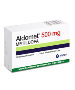 ALDOMET 500 MG CAJA X 30 TABS