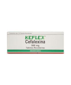 KEFLEX 500 MG CAJA X 24 TABS