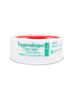 ESPARADRAPO ALFA TELA BLANCO 1/2 X 5