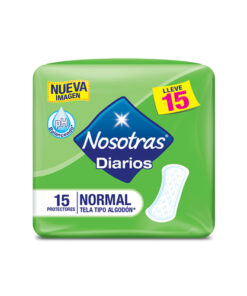 PROTECTORES NOSOTRAS NORMAL PQTE X 15 UNDS