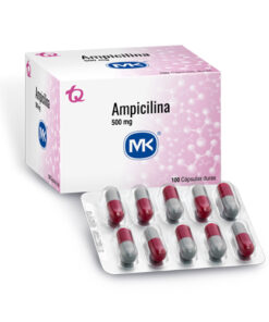 AMPICILINA 500 MG MK CAJA X 100 CAPS