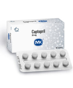 CAPTOPRIL 25 MG MK CAJA X 30 TABS