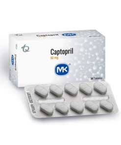 CAPTOPRIL 50 MG MK CAJA X 30 TABS