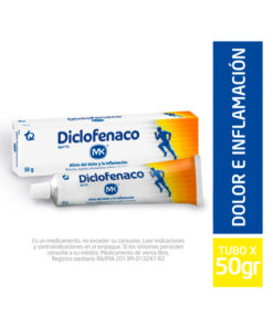 DICLOFENACO GEL 1% MK FCO X 50 GR