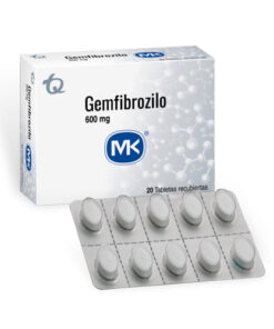 GEMFIBROZILO 600 MG MK CAJA X 20 TABS
