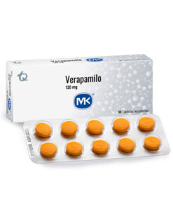 VERAPAMILO 120 MG MK CAJA X 30 TABS