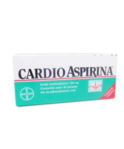 CARDIOASPIRINA 100 MG CAJA X 30 TABS