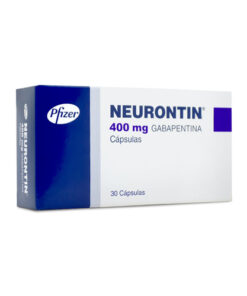 NEURONTIN 400 MG ** CAJA X 30 CAPS