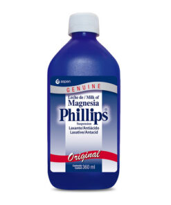 LECHE MAGNESIA PHILLIPS ORIGIN FCO X 360 ML