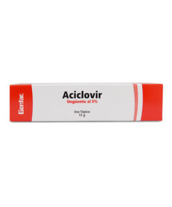 ACICLOVIR UNG TOP.5% GENFAR TUBO X 15 GR