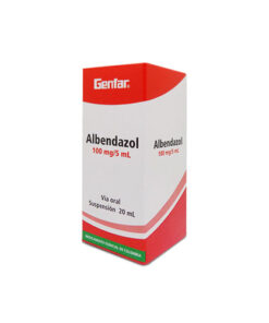 ALBENDAZOL SUSP GENFAR FCO X 20 ML