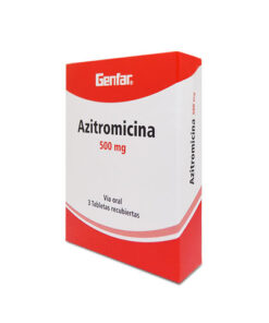 AZITROMICINA 500 MG GENFAR CAJA X 3 TABS