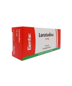 LORATADINA 10 MG GENFAR CAJA X 10 TABS
