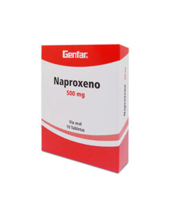 NAPROXENO 500 MG GENFAR CAJA X 10 TABS