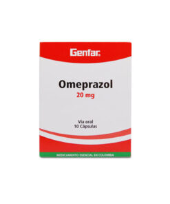 OMEPRAZOL 20 MG GENFAR CAJA X 10 CAPS