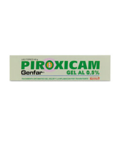 PIROXICAM GEL 0.5% GENFAR TUBO X 40 GR