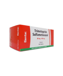 TRIMETOPRIM SULFA  80/400 MG GENFAR CAJA X 100 TAB