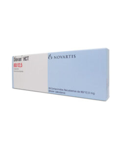 DIOVAN HCT  80/12.5 MG CAJA X 28 TABS