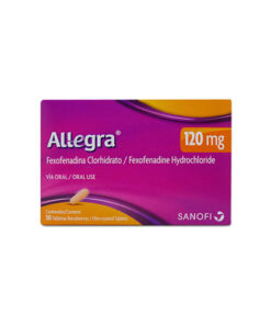 ALLEGRA 120 MG CAJA X 10 TABS